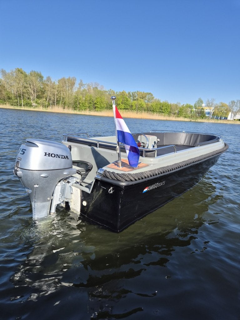 Amigo 435 comfort sloep | Honda 15PK 4 takt | vaarklaar, Watersport en Boten, Overige merken, Overige brandstoffen, Amigo, Info@botenfabriek.nl