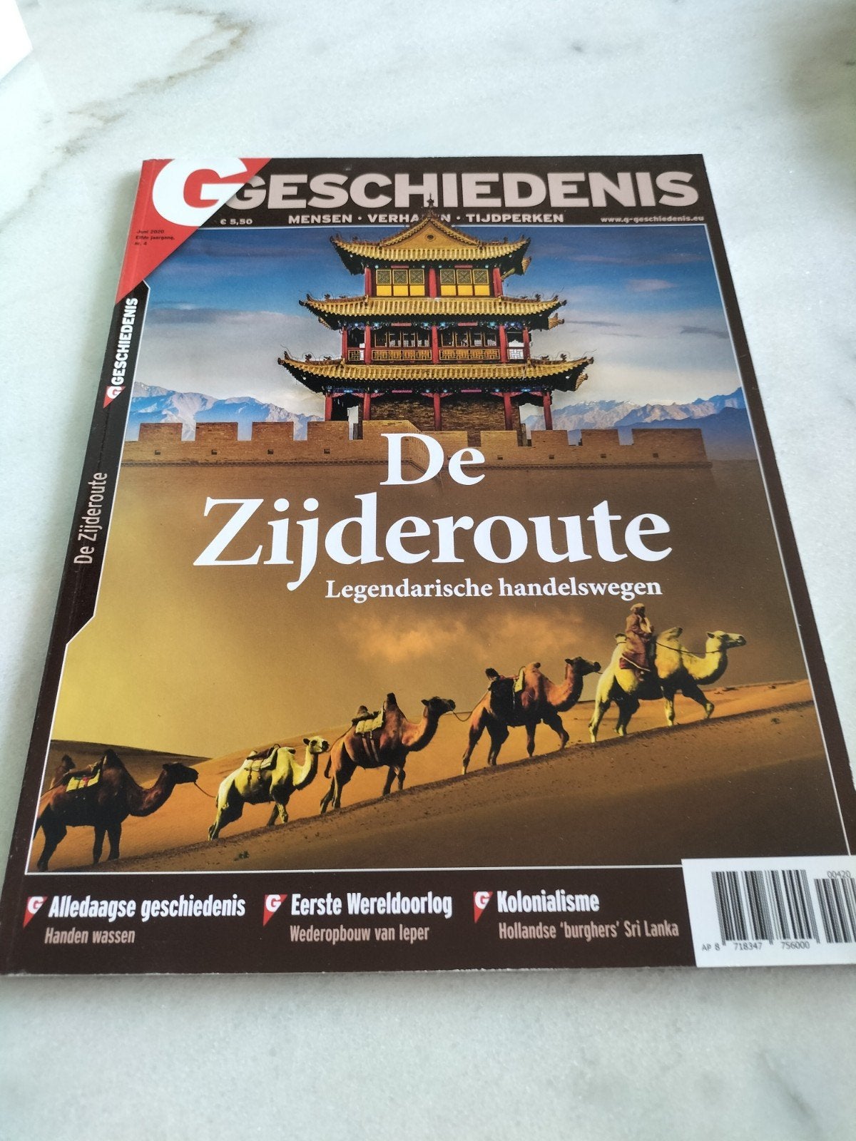 G-Geschiedenis Magazine: De Zijderoute, Boeken, Ophalen of Verzenden, Zo goed als nieuw, Overige typen