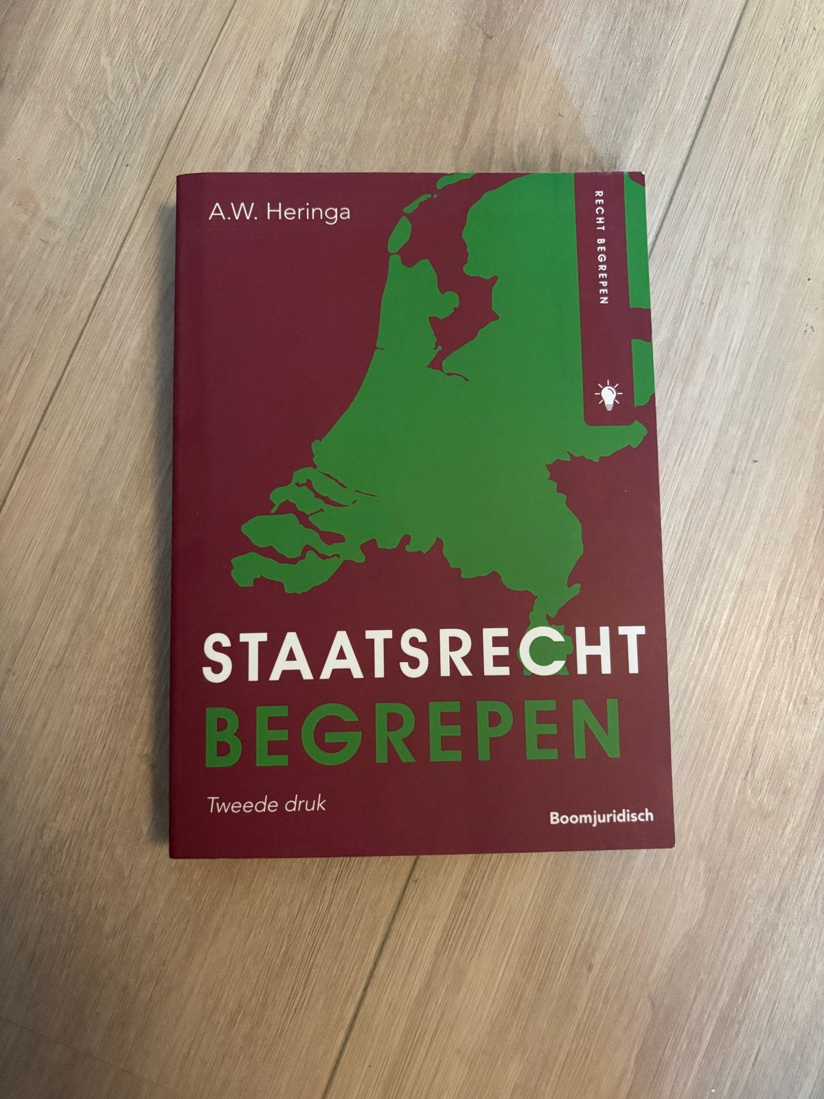 Staatsrecht Begrepen - A.W. Heringa (Tweede druk), Boeken, Ophalen of Verzenden, Gamma, Zo goed als nieuw, HBO