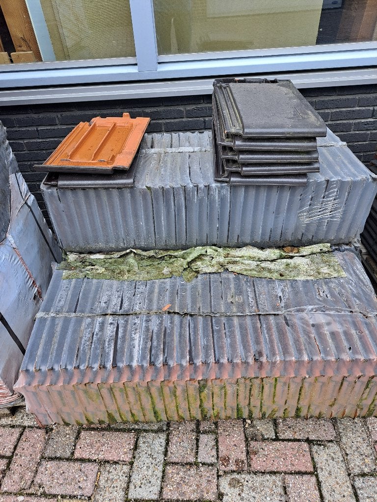 dakpan Nibra vlak G-10, Doe-het-zelf en Verbouw, Ophalen, Nieuw, 15 m² of meer, Dakpannen