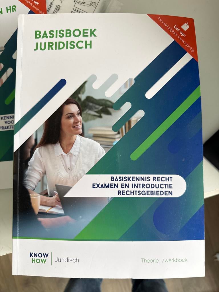 Basisboek Juridisch: Basiskennis Recht & Rechtsgebieden, Ophalen of Verzenden, Zo goed als nieuw
