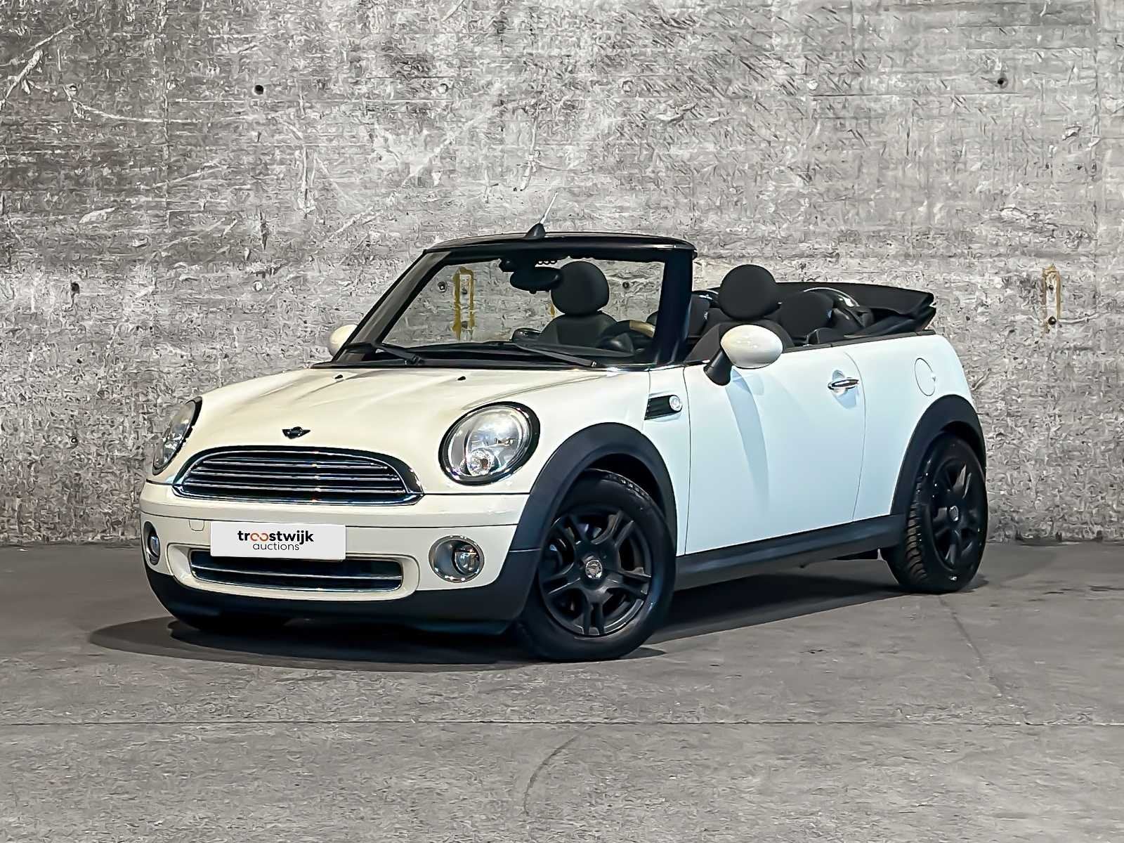 MINI Cabrio 1.6 One 98pk 2010, KG-082-J, Auto's, Voorwielaandrijving, Euro 5, Gebruikt, 4 cilinders