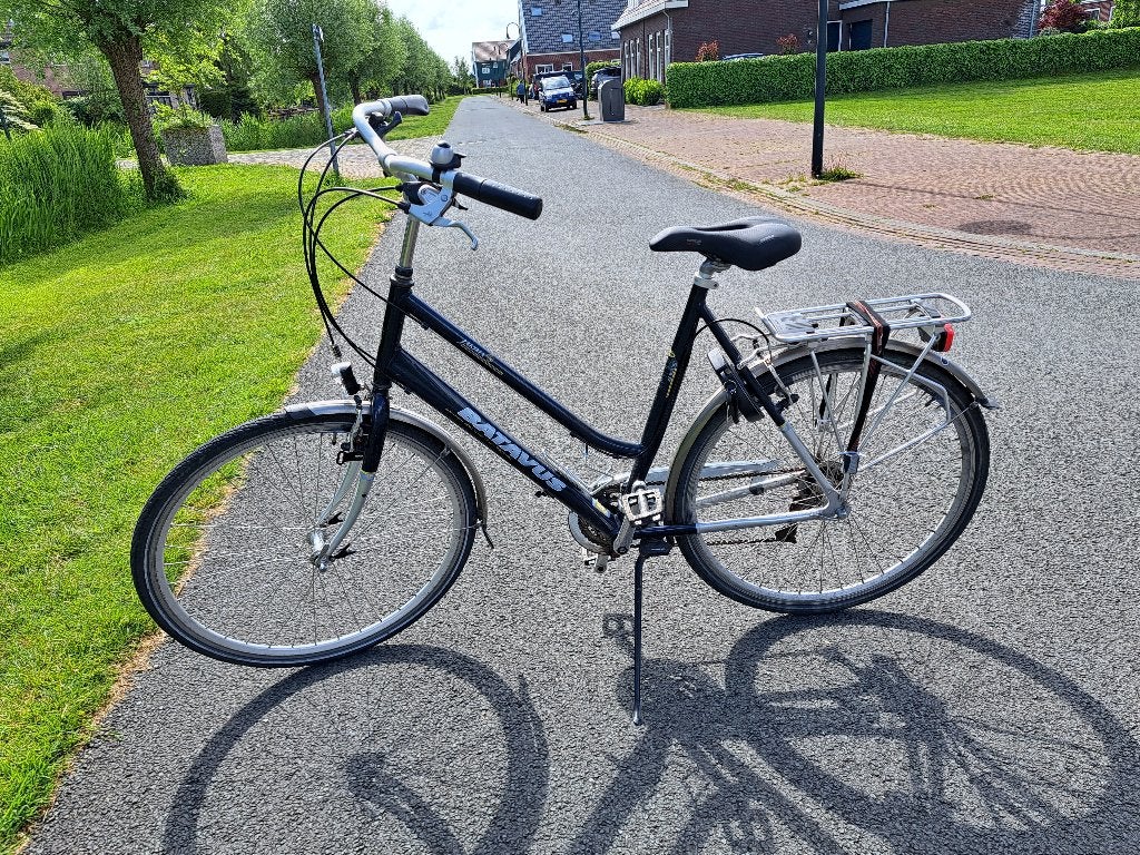 Grote Batavus damesfiets, Ophalen, Gebruikt, Velgrem, Versnellingen