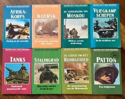 Bibliotheek van de Tweede Wereldoorlog WO2  nr 6k jdu, Verzamelen, Militaria | Tweede Wereldoorlog, Ophalen of Verzenden, Overige gebieden