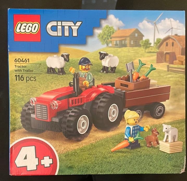 LEGO City Tractor met trailer (60461), Compleet, City, Lego, Nieuw