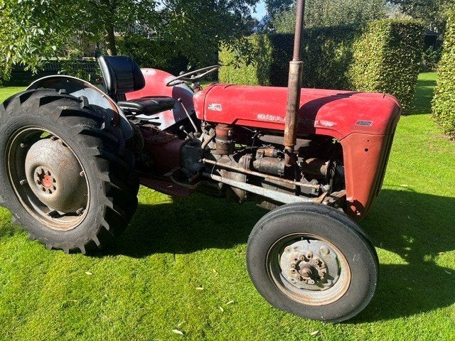 Massey Ferguson 35 met kenteken, Meer dan 10000, Oldtimer, Ophalen of Verzenden, Tot 80 Pk