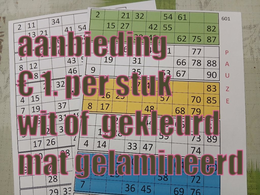kienkaarten, Vijf spelers of meer, Ophalen of Verzenden, Nieuw