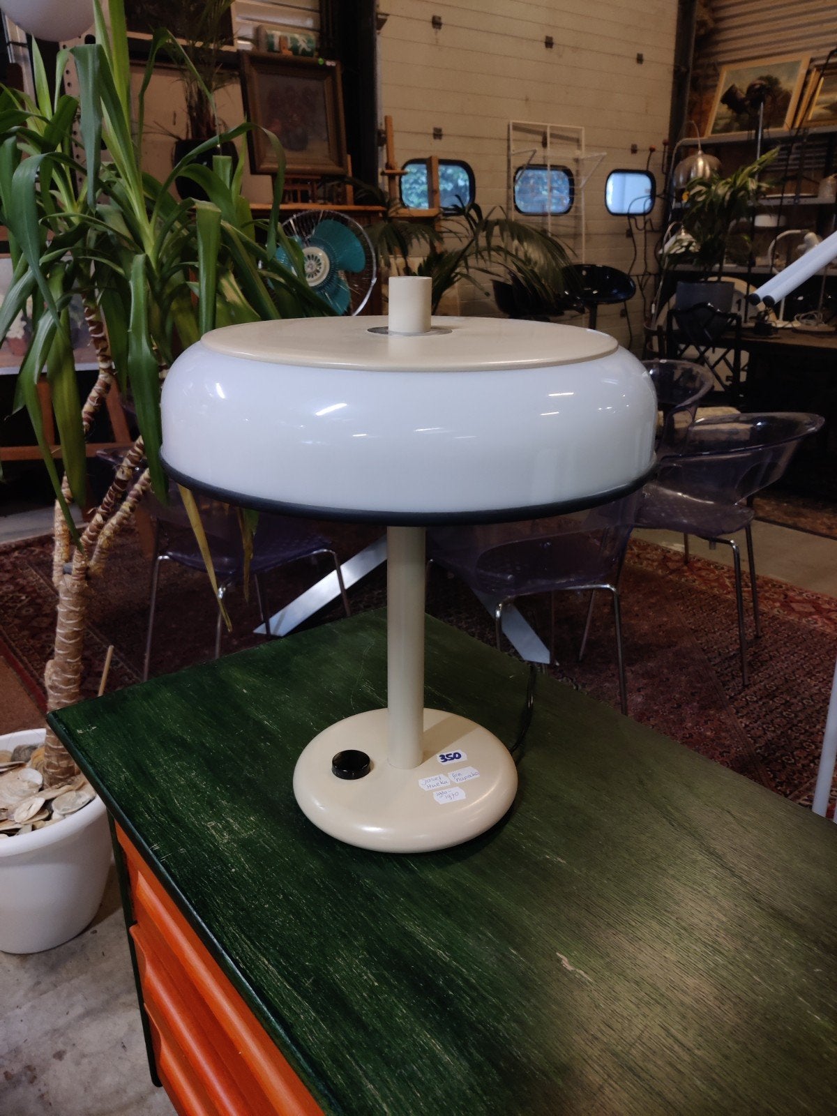 Vintage Josef Hurka voor Napako tafellamp, jaren '60-'70, Antiek en Kunst, Antiek | Lampen, Ophalen