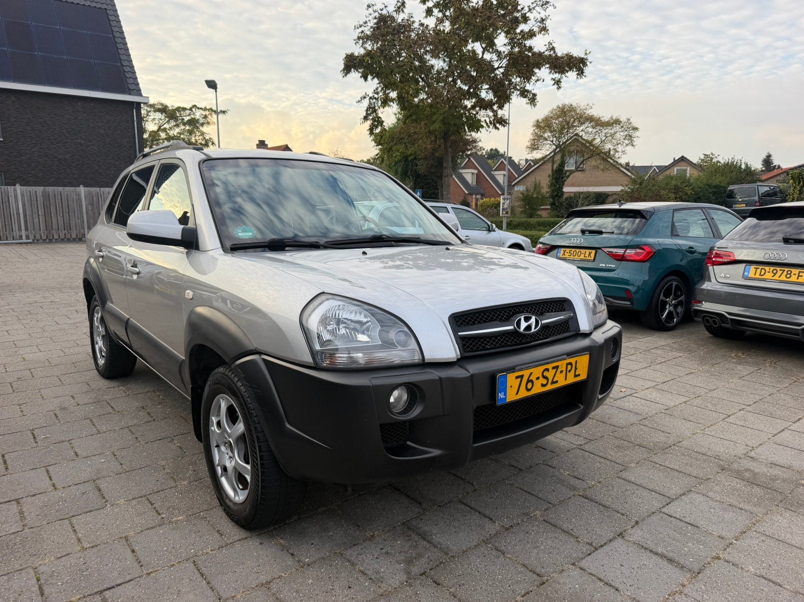 Hyundai Tucson 2.0 I Dynamic 2WD 2006 Grijs, 13 km/l, 4 cilinders, Origineel Nederlands, Handgeschakeld