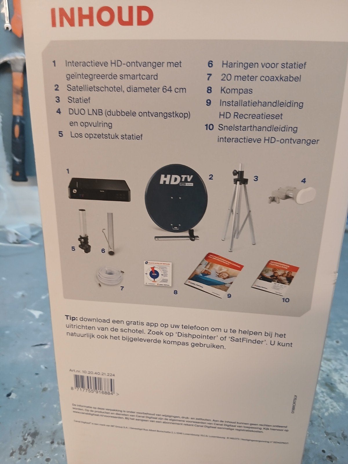 canal digitaal satellietset. Nieuw !, Ophalen of Verzenden, Nieuw, Overige merken
