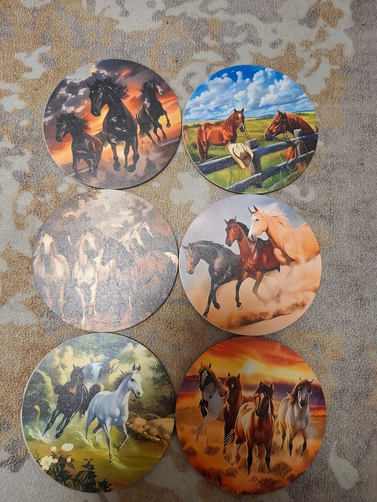 Houten onderzetters, Ophalen of Verzenden