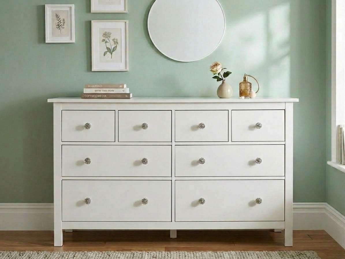 IKEA HEMNES commode ladekast met 8 lades, Gebruikt, Kast, 50 tot 70 cm, Ophalen of Verzenden