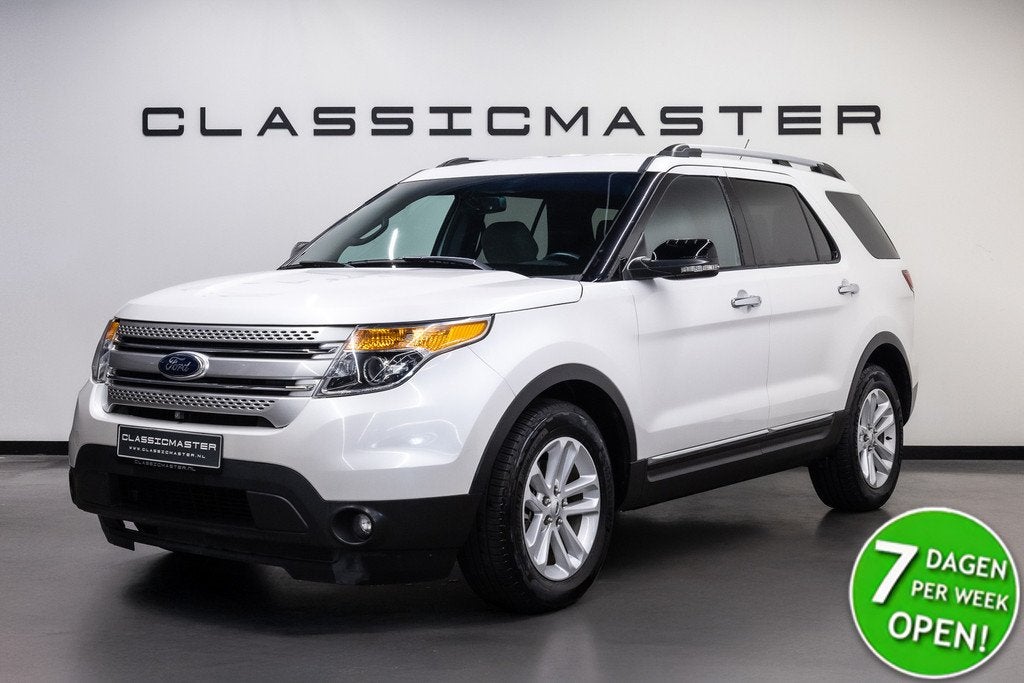 Ford EXPLORER XLT 7 Persoonsuitvoering 7 Persoonsuitvoering, Auto's, Ford, Automaat, Gebruikt, Beige, Explorer