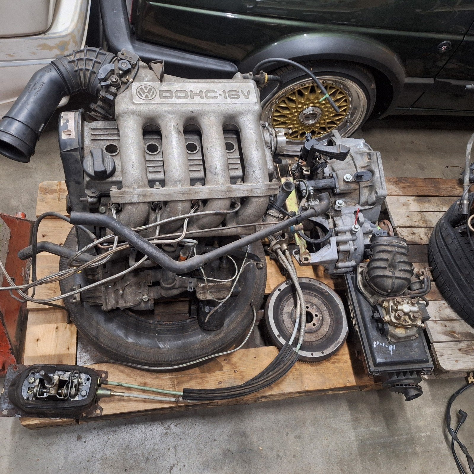 2.0 16v 9A motor, Auto-onderdelen, Ophalen, Volkswagen, Nvt, Nvt
