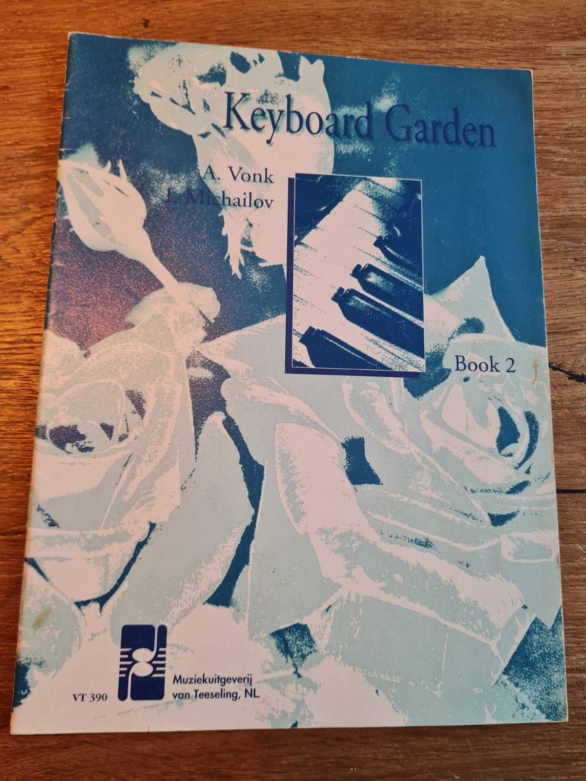 Keyboard Garden Boek 2 - A. Vonk, P. Michailov, Muziek en Instrumenten, Bladmuziek, Gebruikt, Les of Cursus, Keyboard, Ophalen of Verzenden