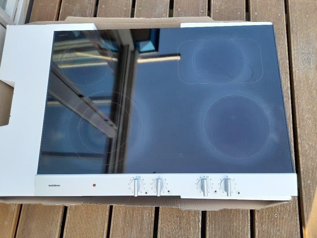 Gaggenau keramische kookplaat, Gebruikt, Keramisch, Inbouw, 4 kookzones