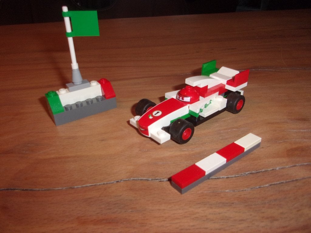 Lego Cars 9478-1 Francesco Bernoulli uit 2012, Gebruikt, Overige thema's, Lego, Ophalen of Verzenden