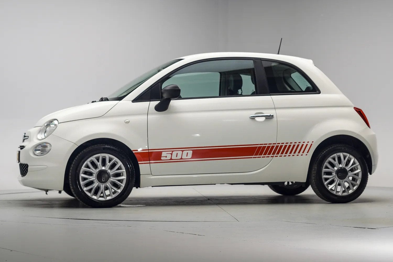 Fiat 500 0.9 TwinAir Turbo Young [ Airco LED LM velgen ], Auto's, Fiat, Wit, Origineel Nederlands, Bedrijf, Handgeschakeld