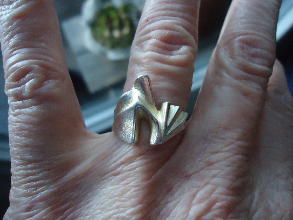 mooie echt zilveren ring LAPPONIA bjorn weckstrom 925 m17,5, Sieraden, Tassen en Uiterlijk, Ophalen of Verzenden, Zo goed als nieuw