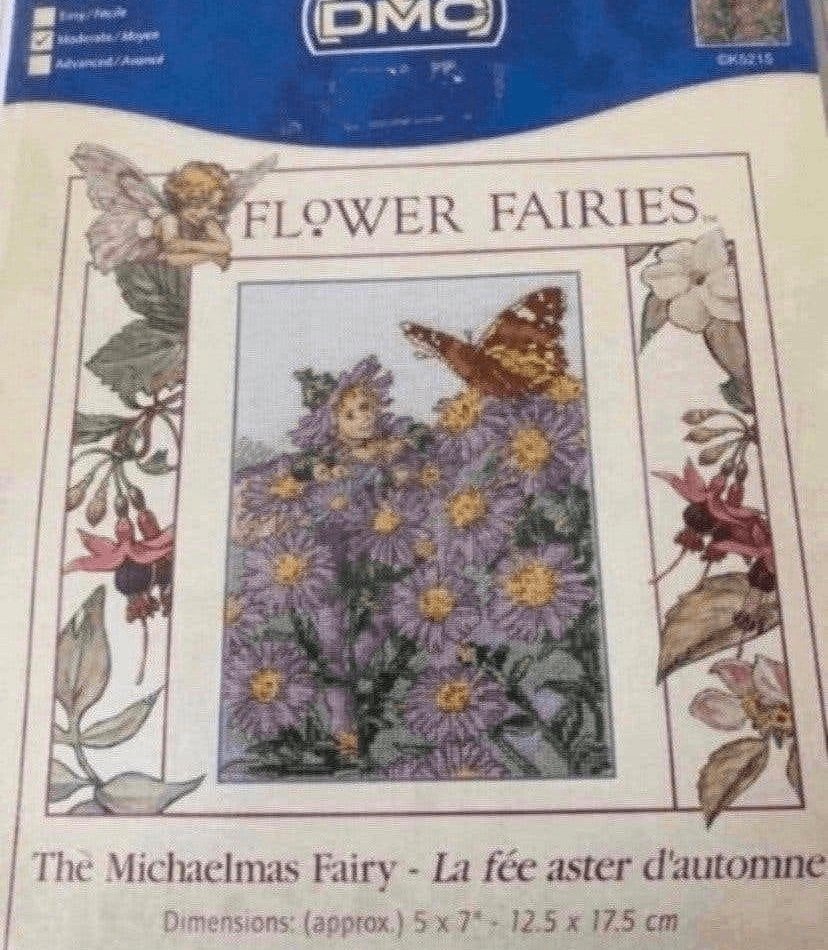BORDUURPAKKET FLOWER FAIRIES THE MICHAELMAS FAIRY, Hobby en Vrije tijd, Ophalen of Verzenden, Nieuw, Handborduren, Borduurpakket