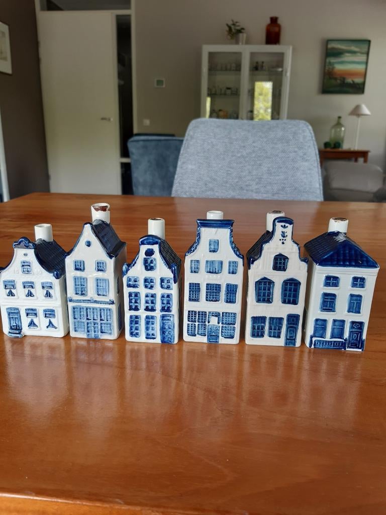 6 stuks oude Klm/Rynbende huisjes voor de verzamelaar, Ophalen of Verzenden, Zo goed als nieuw, 1 t/m 20