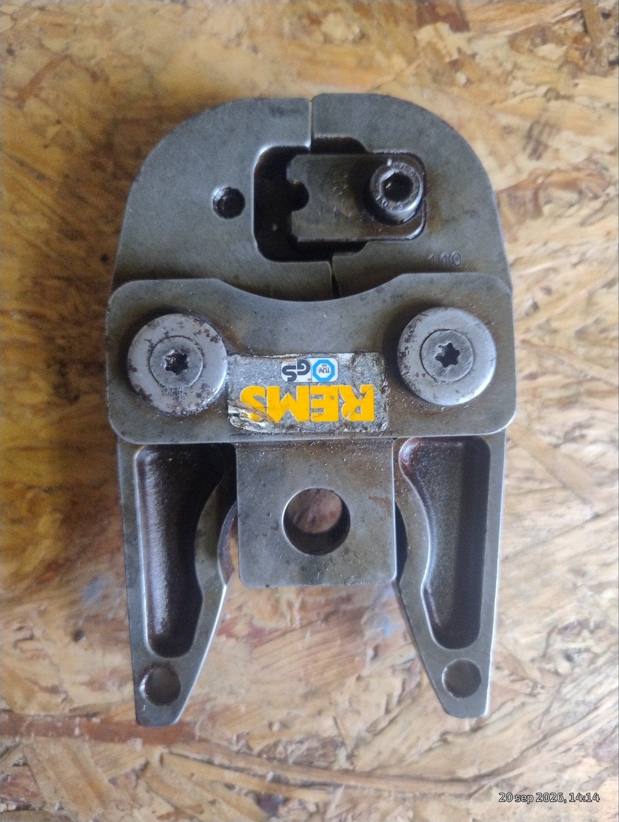 Rems draadeindknipper M8 voor perstang, Ophalen of Verzenden, Gebruikt, Overige typen, Overige merken