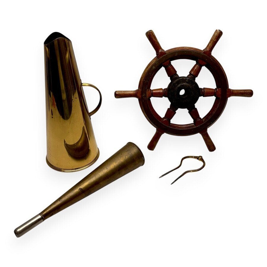 Lot maritieme objecten (4x), Ophalen of Verzenden, Gebruikt, Motorboot of Zeilboot, Overige typen