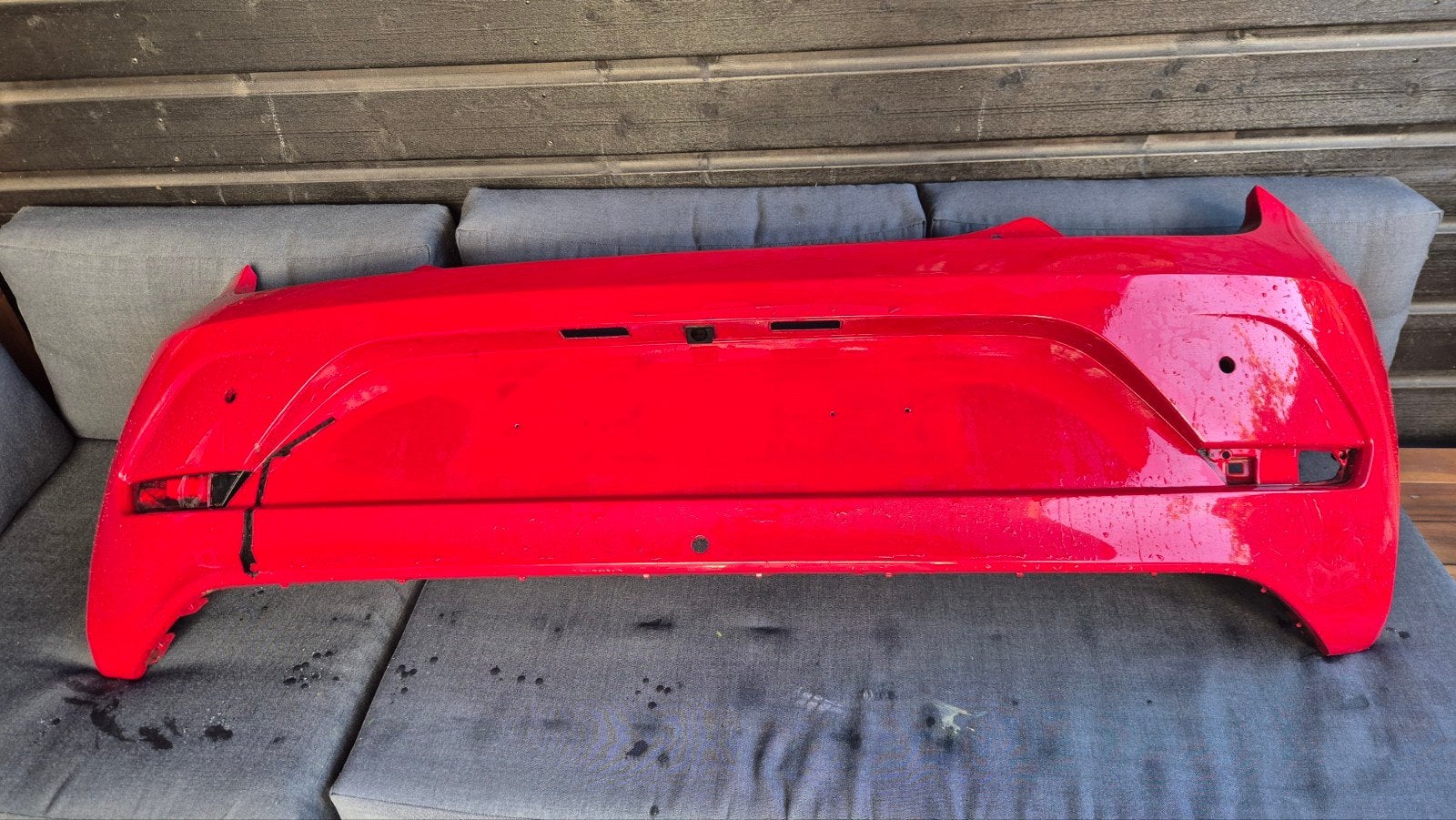 VW Up! Achterbumper, Ophalen of Verzenden, Gebruikt, Achter, Bumper