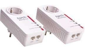 AVM FRITZ!Powerline 1220E Set-1200 Mbps - 2-Pack, FRITZ!Powerline, Refurbished, Ophalen of Verzenden, Nvt