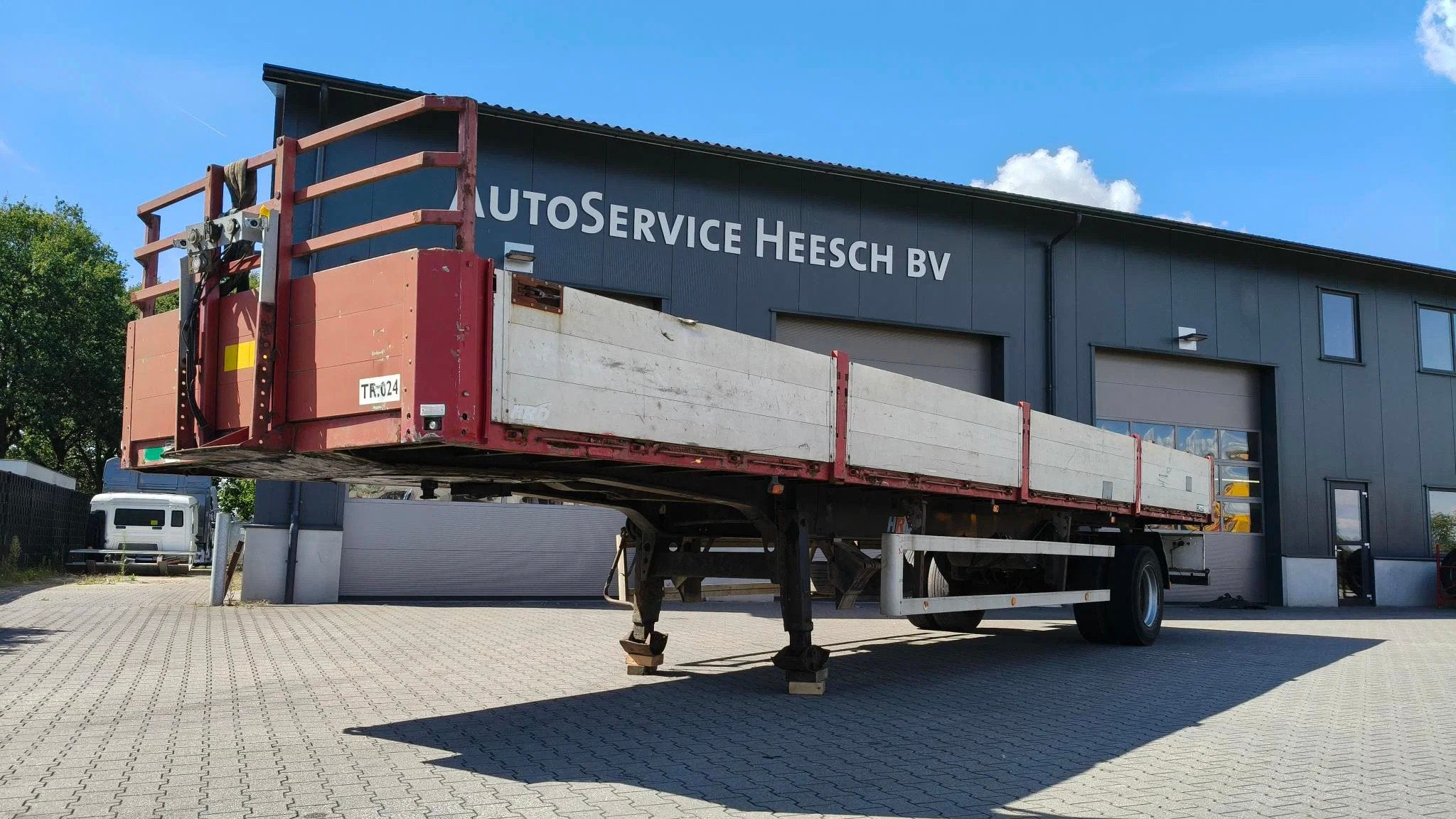 HRD N.T.L. CITY TRAILER ENKEL ASSER - LUCHTVERING - TROMMELR, Auto's, Vrachtwagens, Overige brandstoffen, Origineel Nederlands