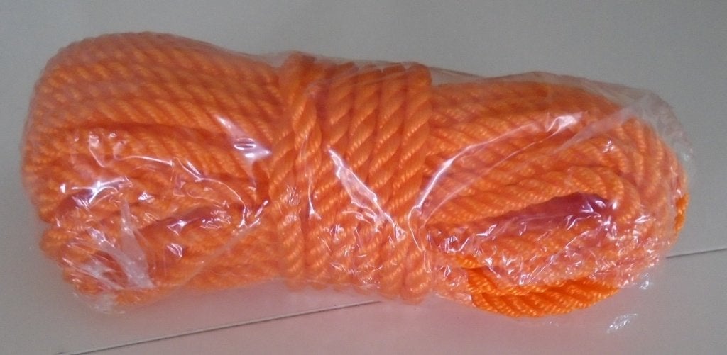 TOUW ORANJE POLYPROPYLEEN 10 MM 20 METER Nieuw, Watersport en Boten, -, -, Overige typen, Nieuw