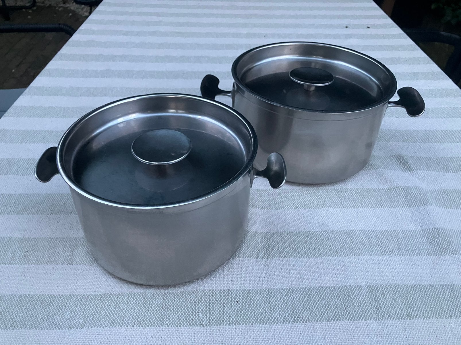 Gero Zilmeta RVS pannen in goede staat, Ophalen, Gebruikt, Rvs, Kookpan
