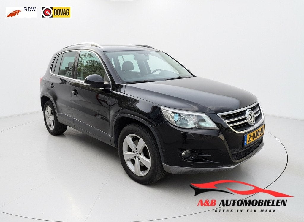 Volkswagen Tiguan 2.0 TSI Sport&Style 4Motion Carplay Xenon, Auto's, Volkswagen, Gebruikt, 4 cilinders, 1984 cc, Zwart