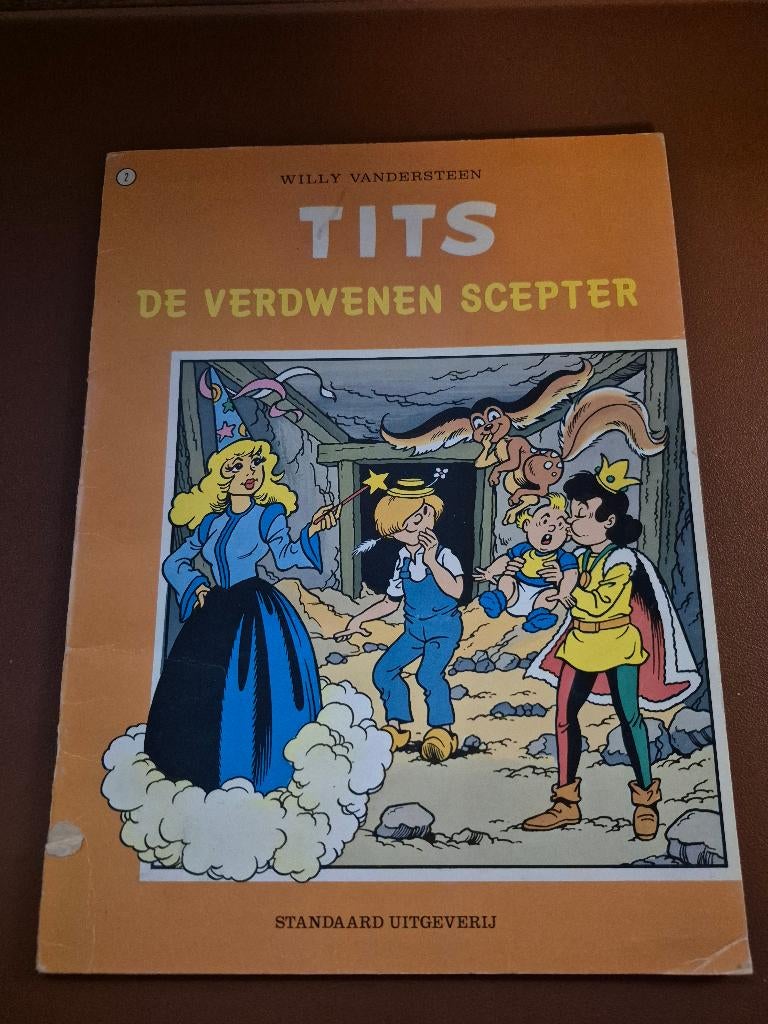 Tits - De Verdwenen Scepter, Gelezen, Willy Vandersteen, Eén stripboek, Ophalen of Verzenden