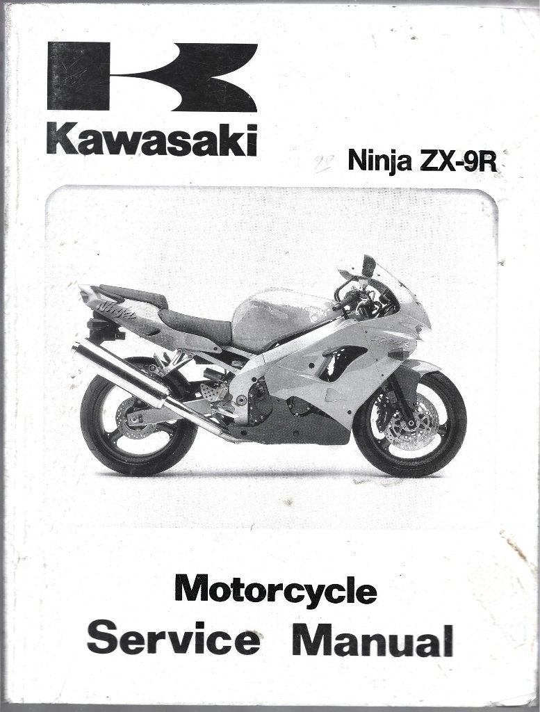 Kawasaki Ninja ZX 9R C1 D1 service manual (7484z), Verzenden, Kawasaki