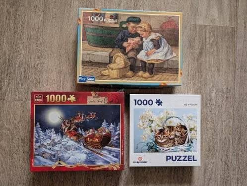 legpuzzels Ot en Sien, Santa Claus, Poezen, Ophalen of Verzenden, 500 t/m 1500 stukjes, Nieuw