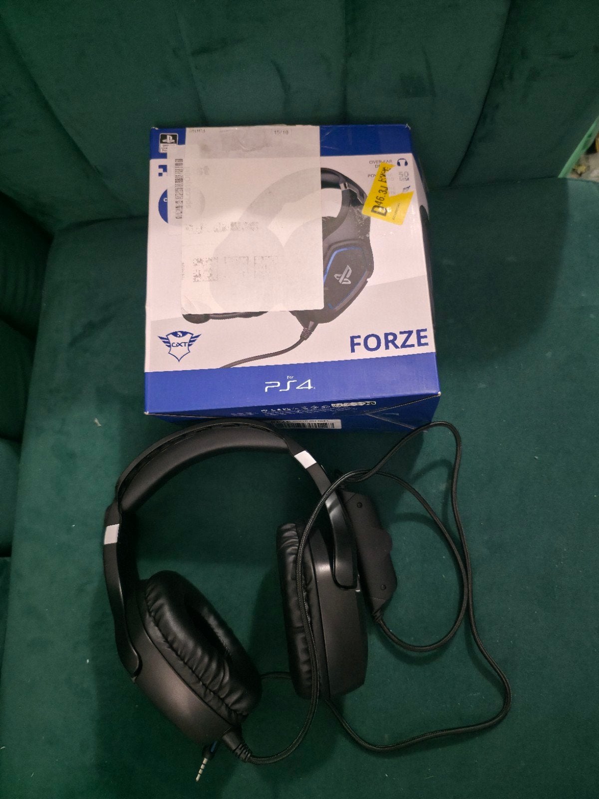 Trust Gaming GXT 488 Forze PS4 / PS5 Headset - Zwart - Nieuw, Computers en Software, Ophalen, Gaming headset, Zo goed als nieuw