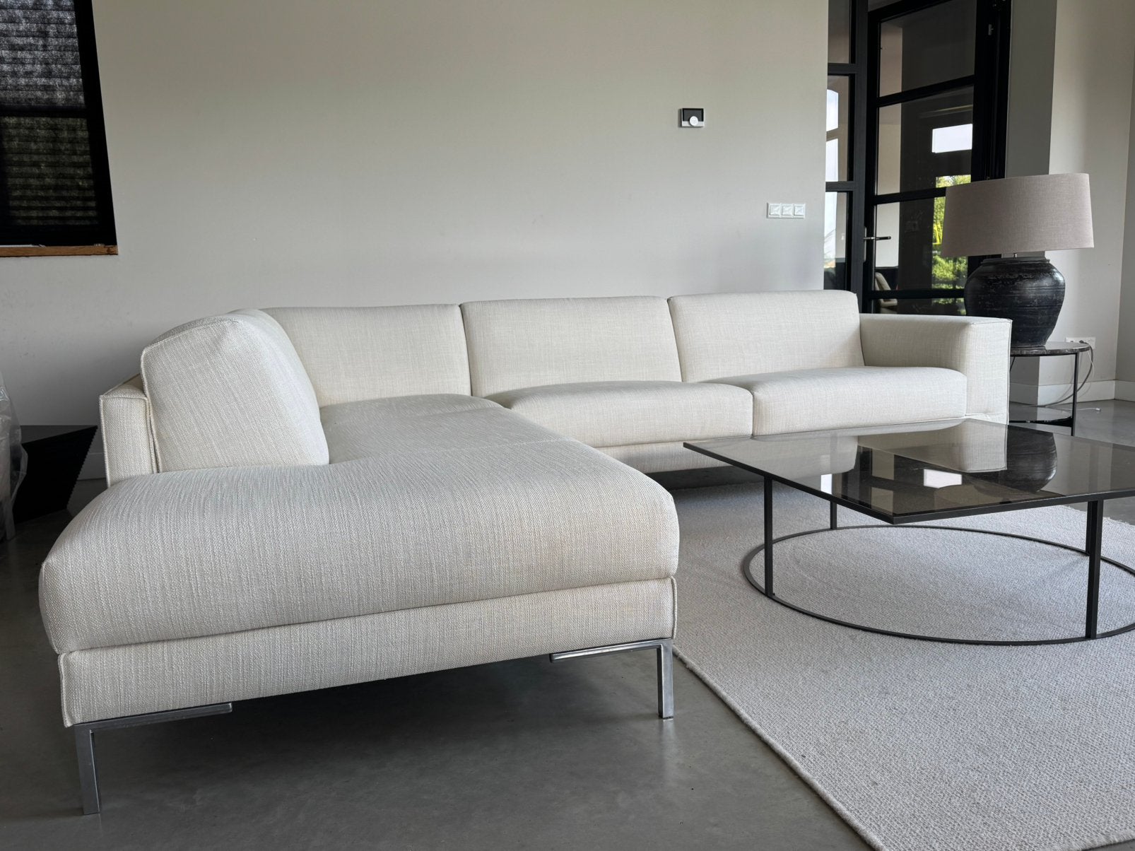 Design on Stock Aikon - Hoekbank - parel / white - Top item