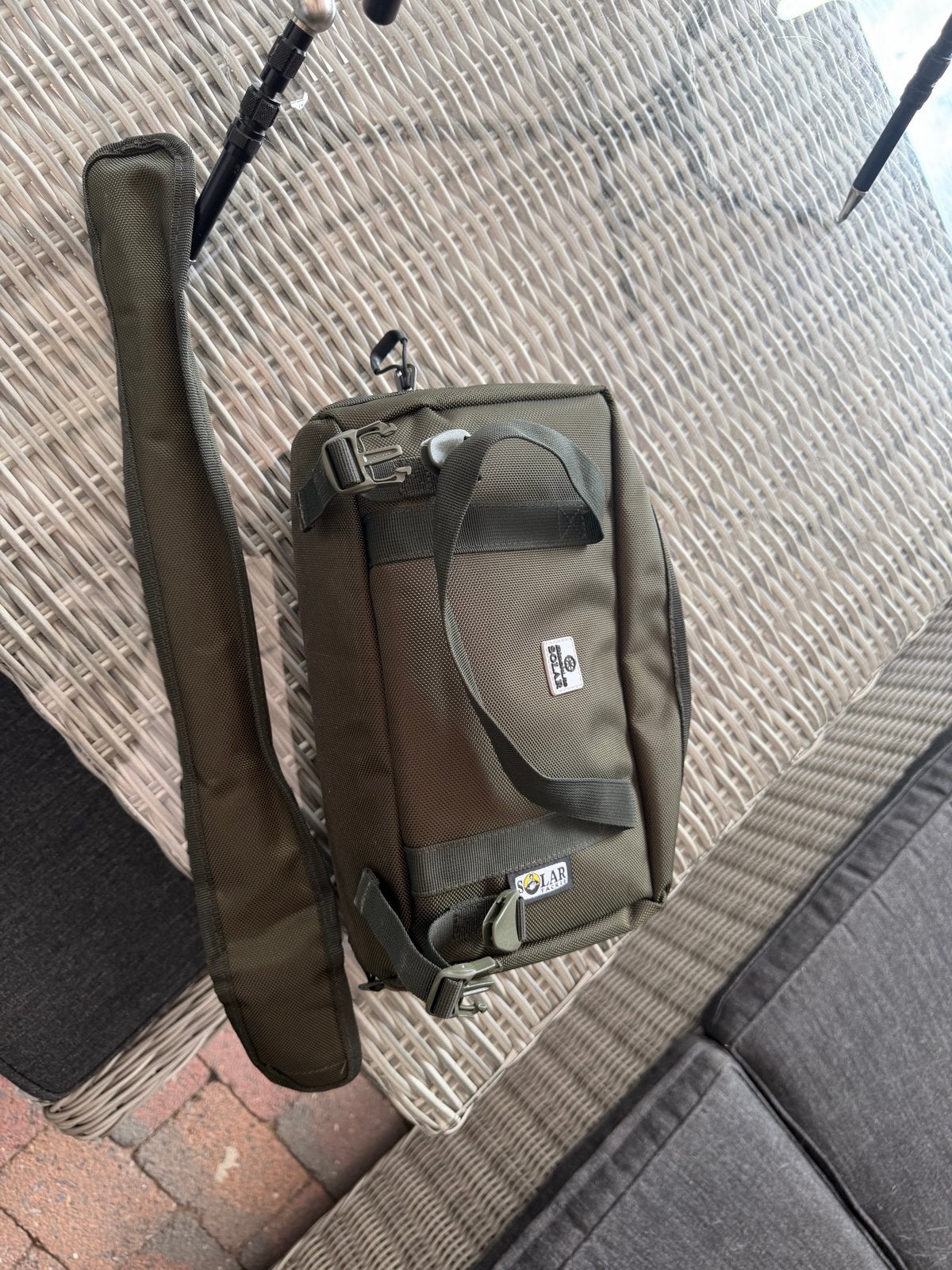 Solar Rod Pod blacklite alluminium. Compleet met tas, Ophalen, Zo goed als nieuw, Overige typen