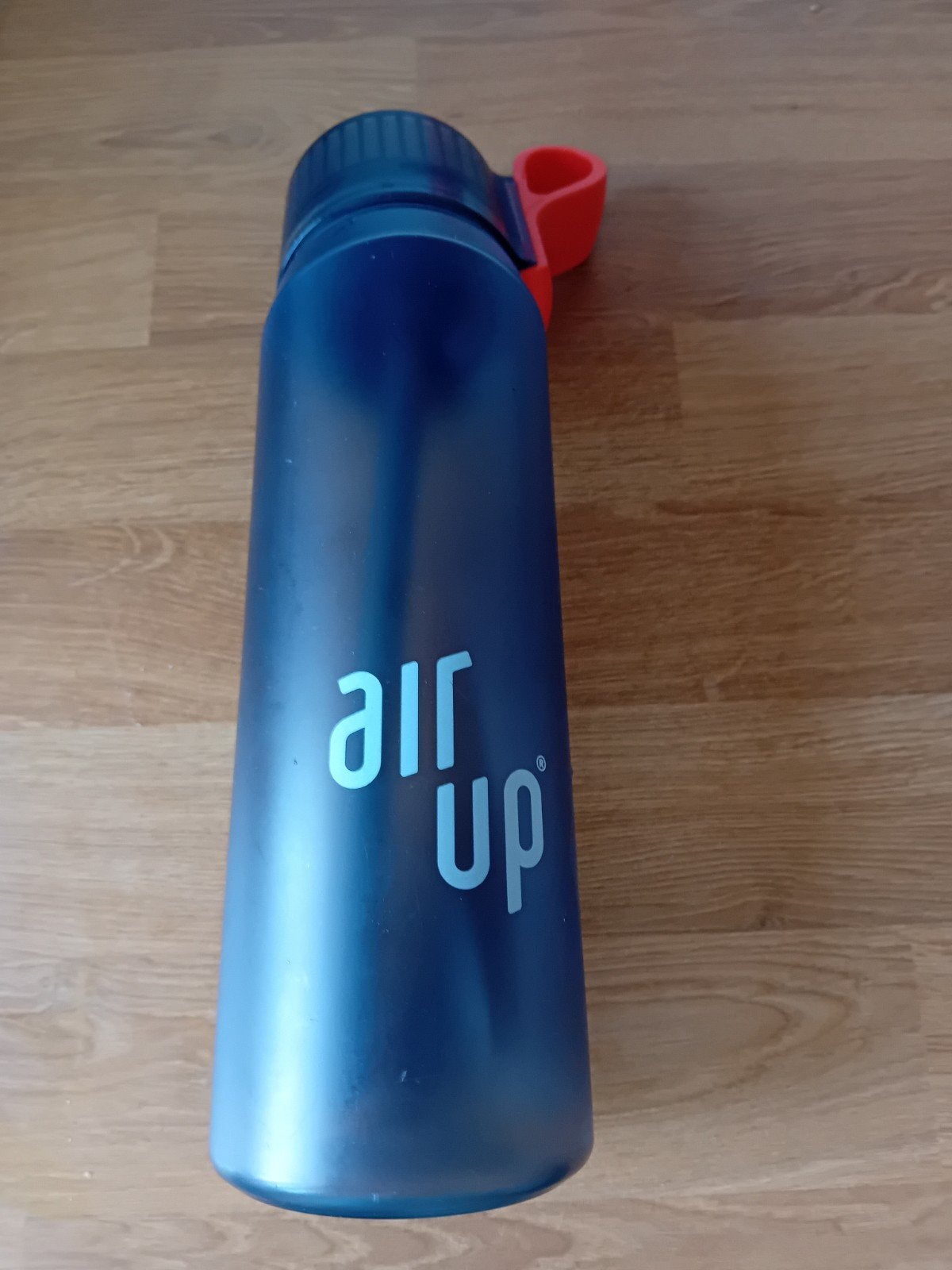 Air Up drinkfles - Donkerblauw met oranje accenten, Ophalen of Verzenden, Gebruikt
