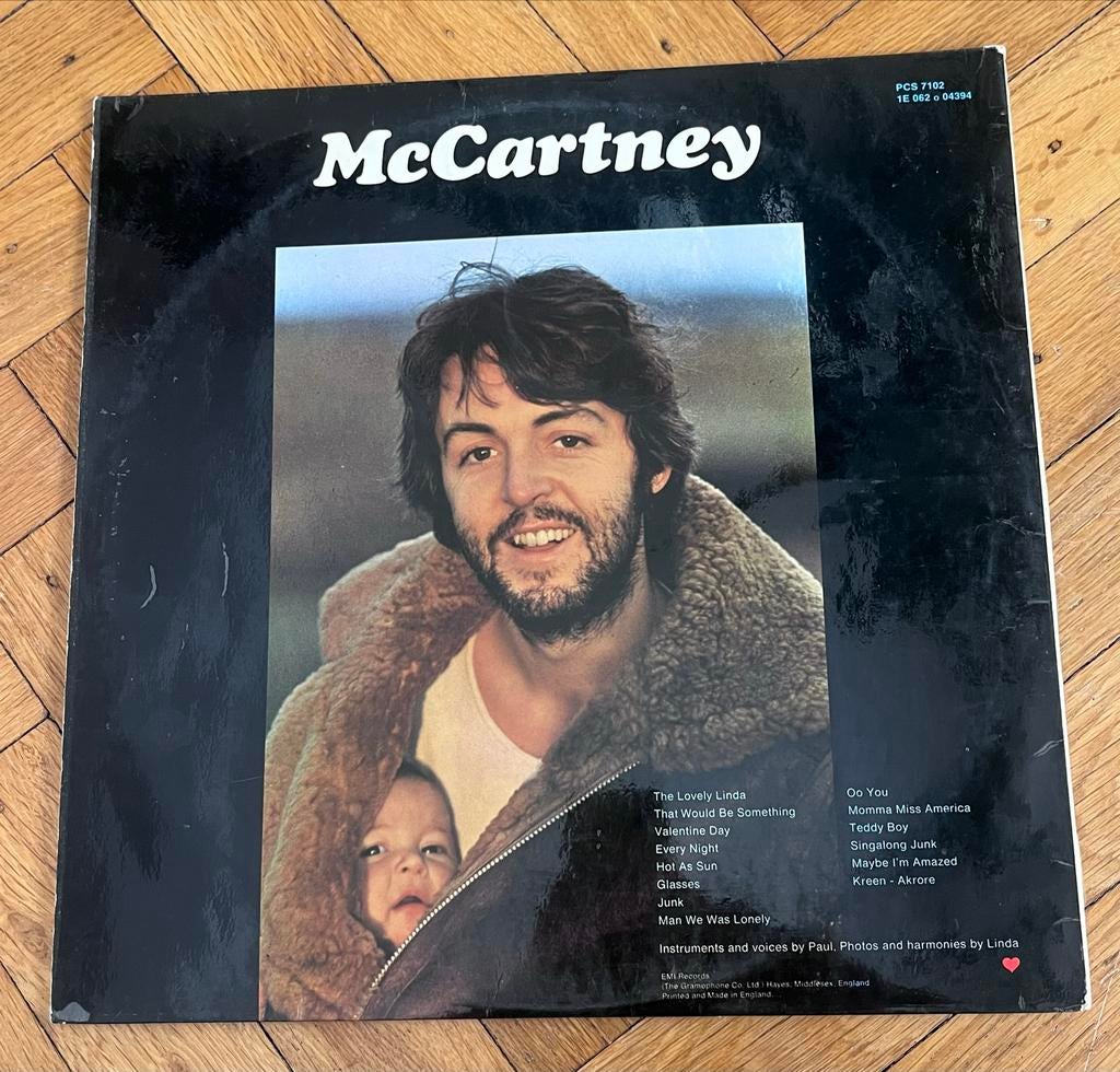 Paul McCartney - McCartney LP (1970), Gatefold hoes, Ophalen of Verzenden, Gebruikt, 12 inch