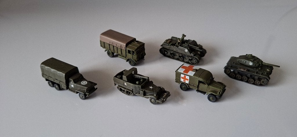 Geallieerde militaire voertuigen N-spoor., Gelijkstroom of Wisselstroom, Overige typen, Zo goed als nieuw, Ophalen