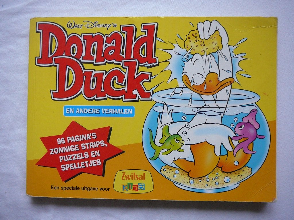 Donald Duck, speciale uitgave voor Zwitsal kids, Boeken, Eén stripboek, Ophalen of Verzenden