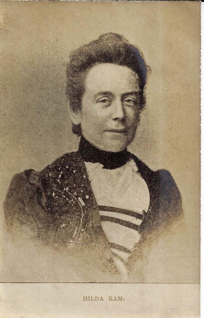 S1 oude ongelopen kaart - Hilda ram, Ophalen of Verzenden, 1940 tot 1960, Ongelopen