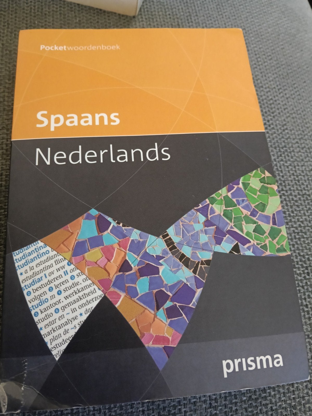 Prisma Pocketwoordenboek Spaans-Nederlands, Boeken, Taal | Spaans, Ophalen of Verzenden, Zo goed als nieuw, Prisma, Non-fictie