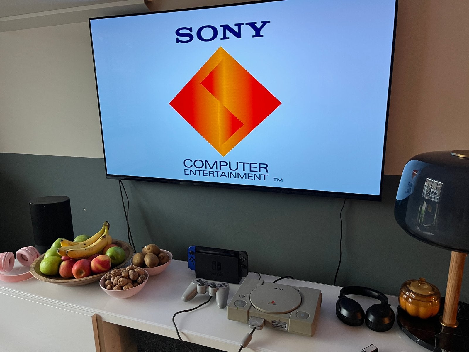 Sony PlayStation 1 SCPH-9002, 2 controllers, HDMI,memorycard, Ophalen of Verzenden, Zo goed als nieuw, Met 2 controllers, Met geheugenkaart
