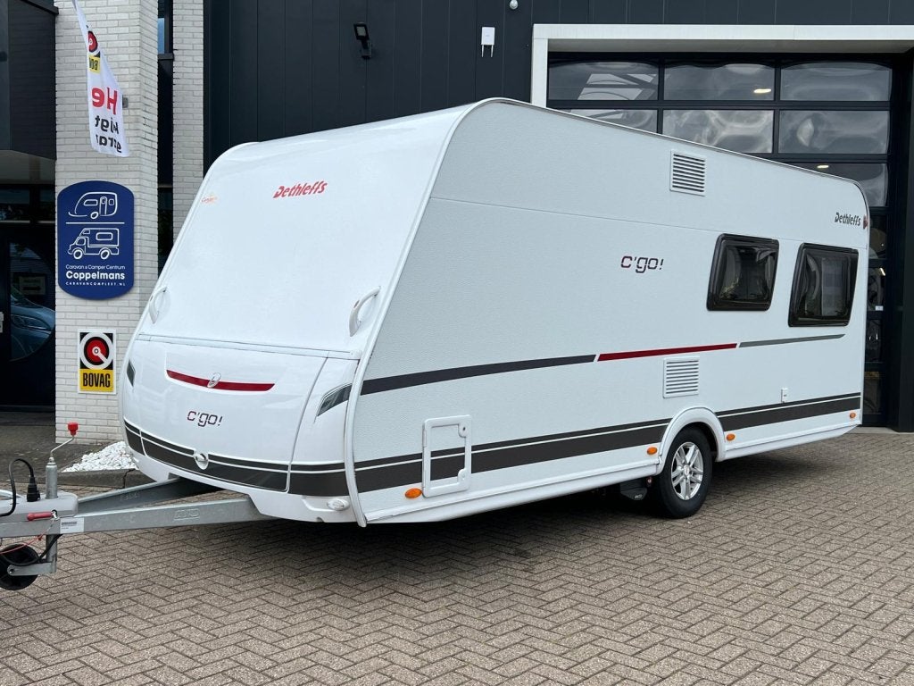 Dethleffs C'Go 495 FR mover, luifel, fransbed, Caravans en Kamperen, Rondzit, Bedrijf, Overige typen, Dethleffs