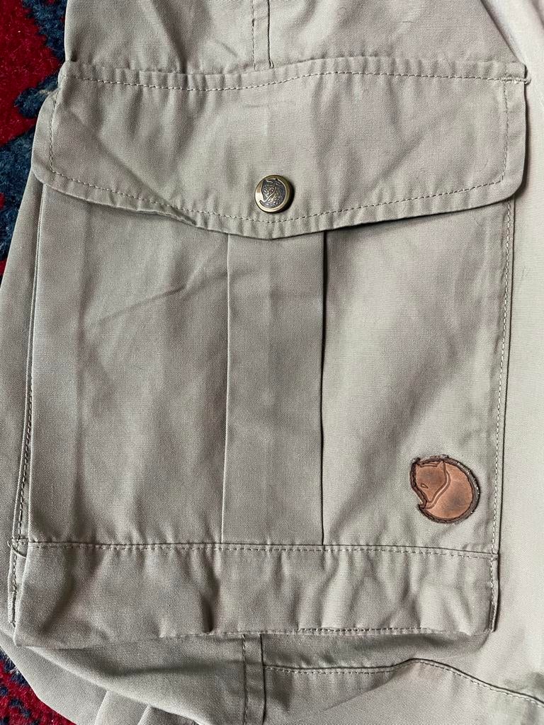 Fjällräven outdoor broek met zakken maat 50, Ophalen of Verzenden, Gedragen, Overige maten, Beige
