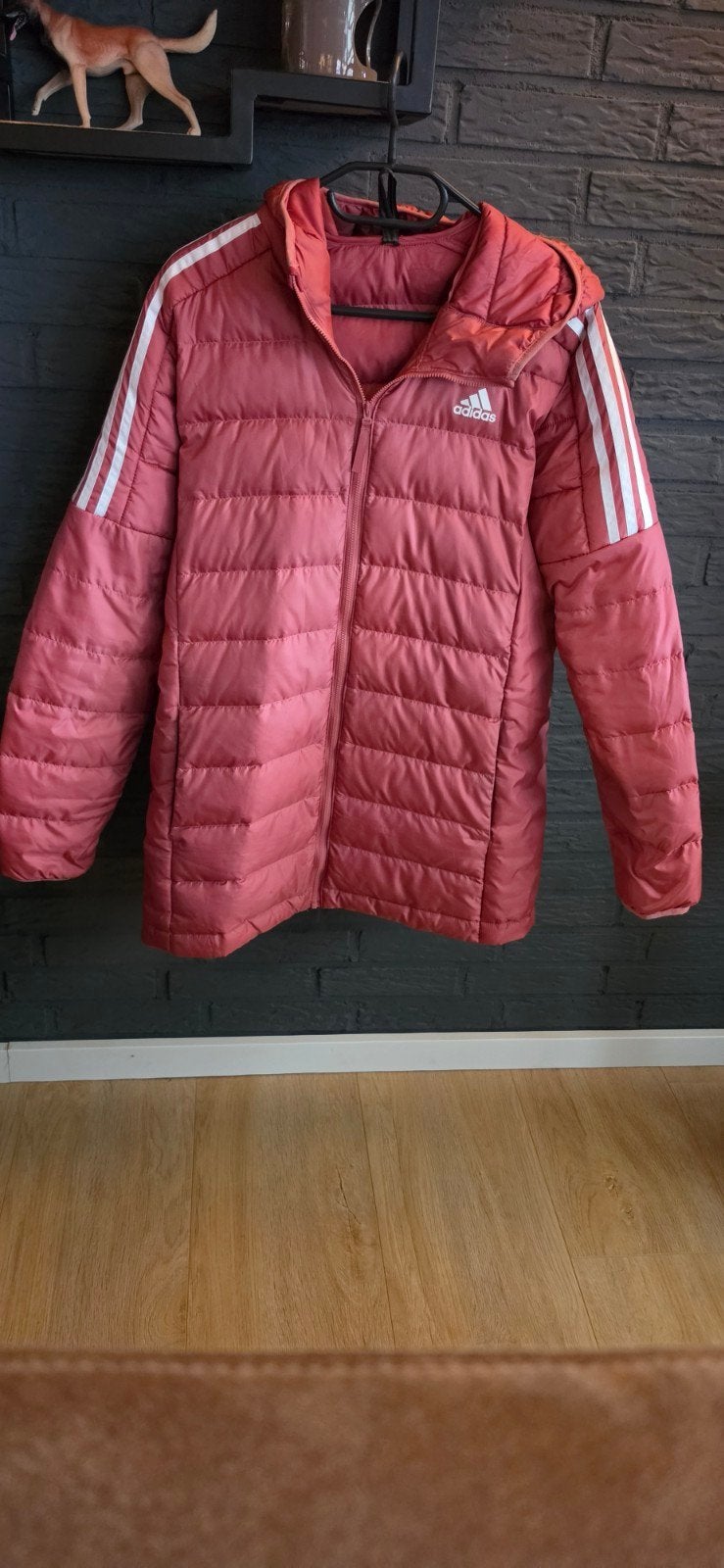 Adidas donsjas, Adidas, Maat 42/44 (L), Ophalen of Verzenden, Roze