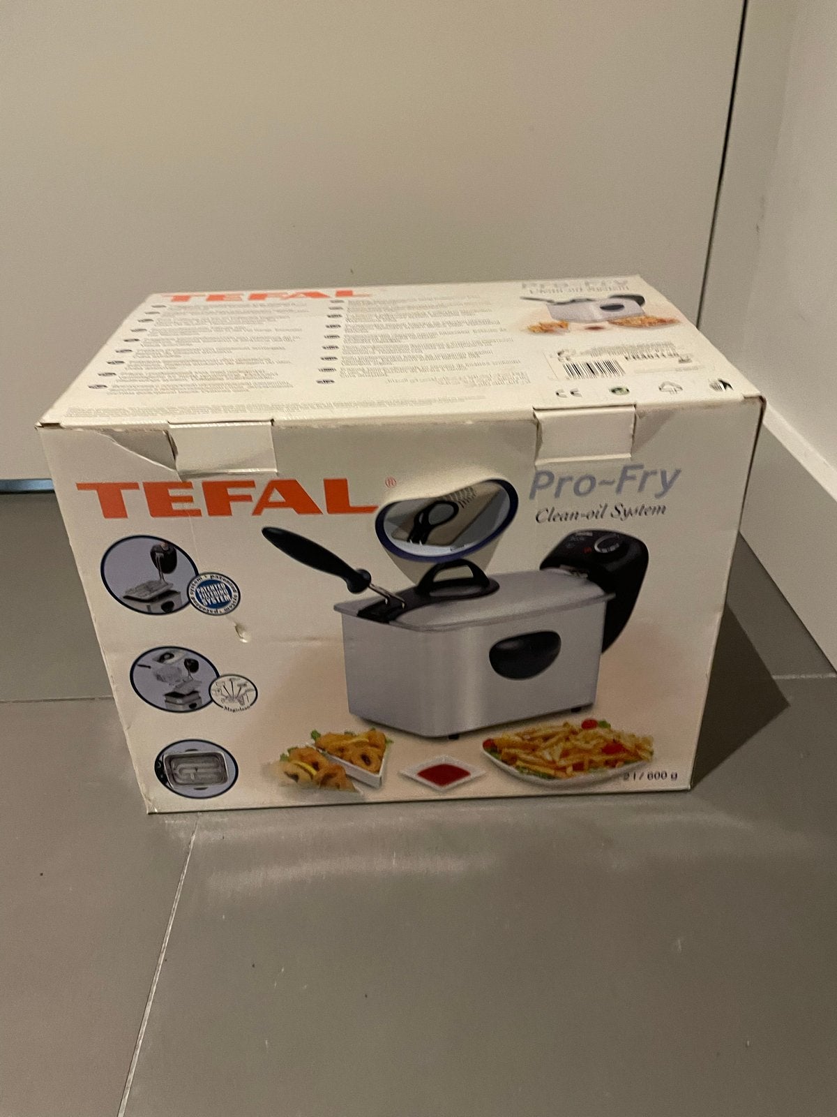Tefal Pro Fry Friteuse - Nieuw in originele verpakking, 1 tot 2 liter, Ophalen, Nieuw, Uitneembare binnenpan